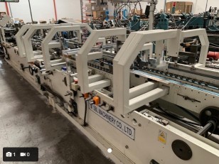 Crashlock carton gluer